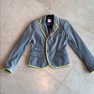 GAP Blazer with Yellow Trim